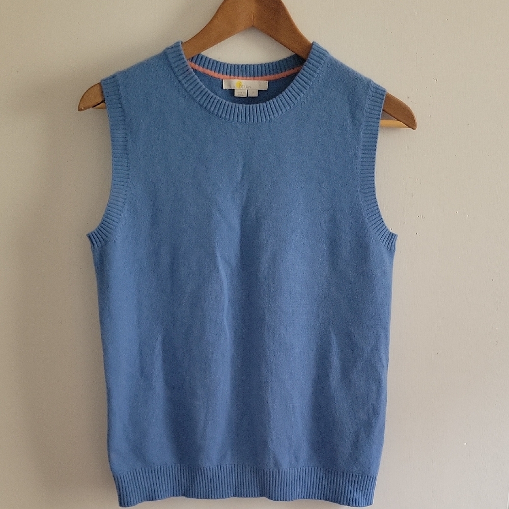 Boden Light Blue Cashmere Top Small